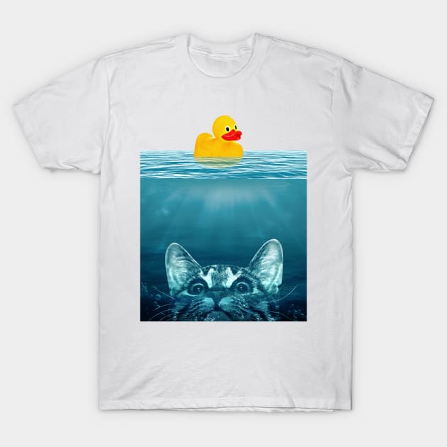 Paws the ducky T-Shirt by clingcling